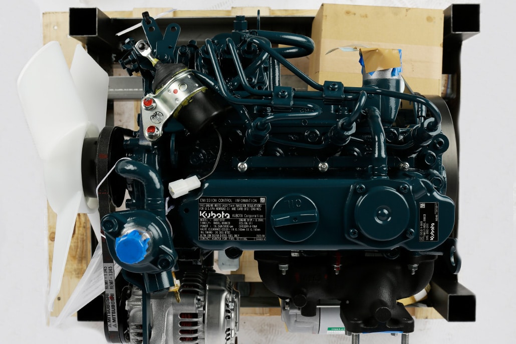 Ny Kubota D902 motor hos AC Motors